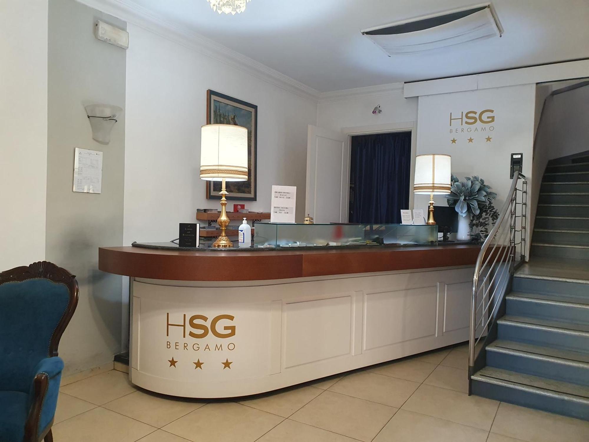 Hotel San Giorgio แบร์กาโม ภายนอก รูปภาพ